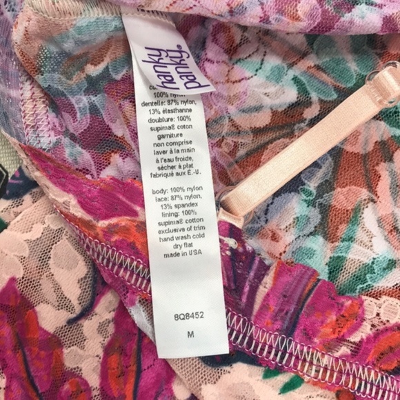 Hanky Panky Rainforest Thong Bodysuit - Picture 3 of 7